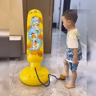 كيس الملاكمة في الاستخدام